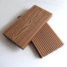 China WPC Decking Manufacture Swimming Pool Terrace WPC Composite Decking 3D Embossed Outdoor Composite Wood Plastic Decking Flooring